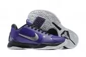 nike kobe 5 protro tennis chaussures sport k5 electric purple